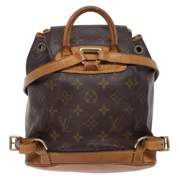 LOUIS VUITTON Monogram Montsouris PM Backpack - Picture 3 of 15